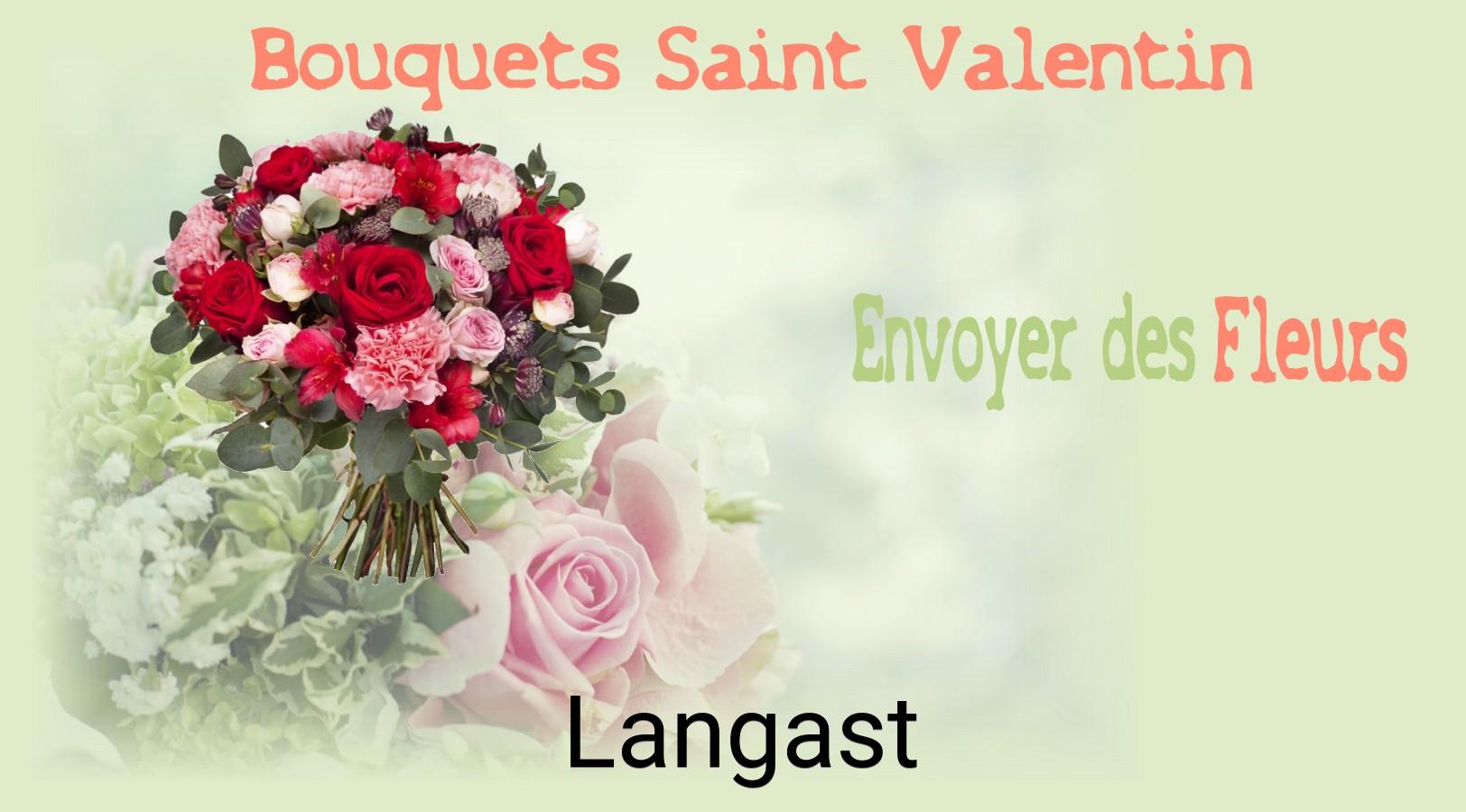 Roses de Saint-Valentin livrées à Langast